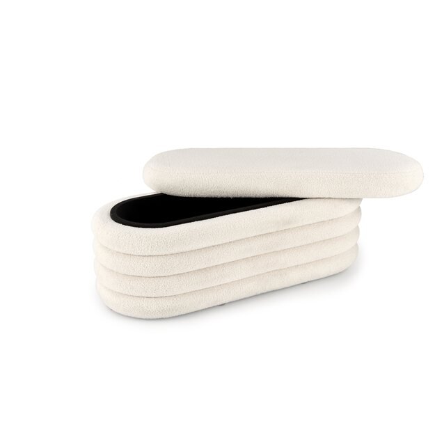 BLISS bench with storage function, creamy 1