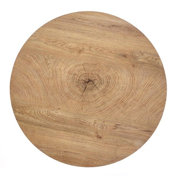 BROKLYN c. table natural oak / black 2