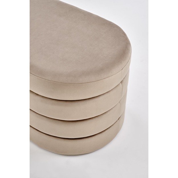 CALPI bench with storage function, beige 7