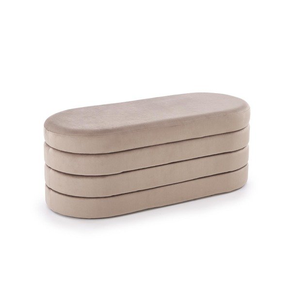 CALPI bench with storage function, beige 10