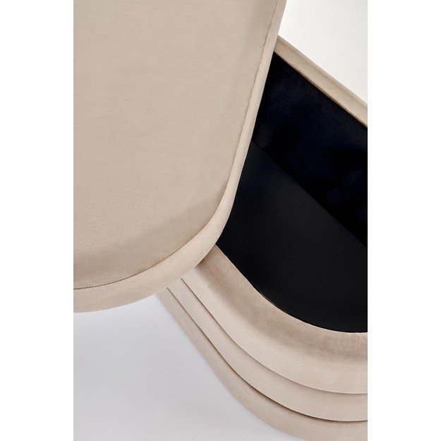 CALPI bench with storage function, beige 5