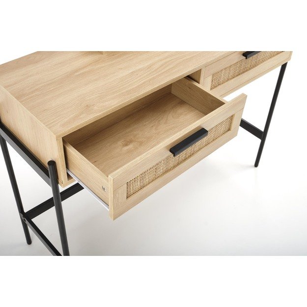 CARMEN console table, natural / black 7