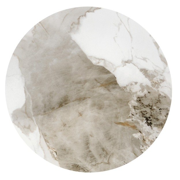 CECILIA_S coffee table, marble / grey / gold 1