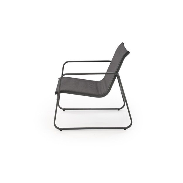 CONOR garden set (sofa + 2 chairs + coffee table), dark grey / light grey 33