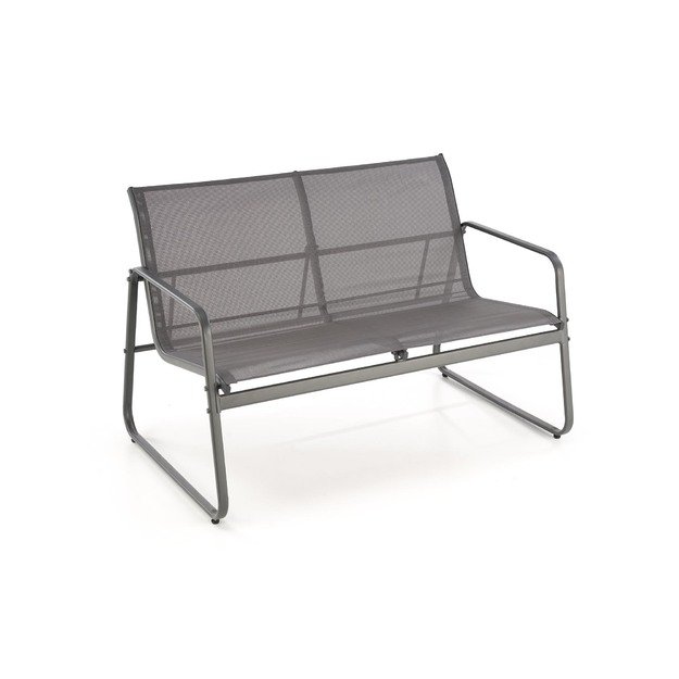 CONOR garden set (sofa + 2 chairs + coffee table), dark grey / light grey 35