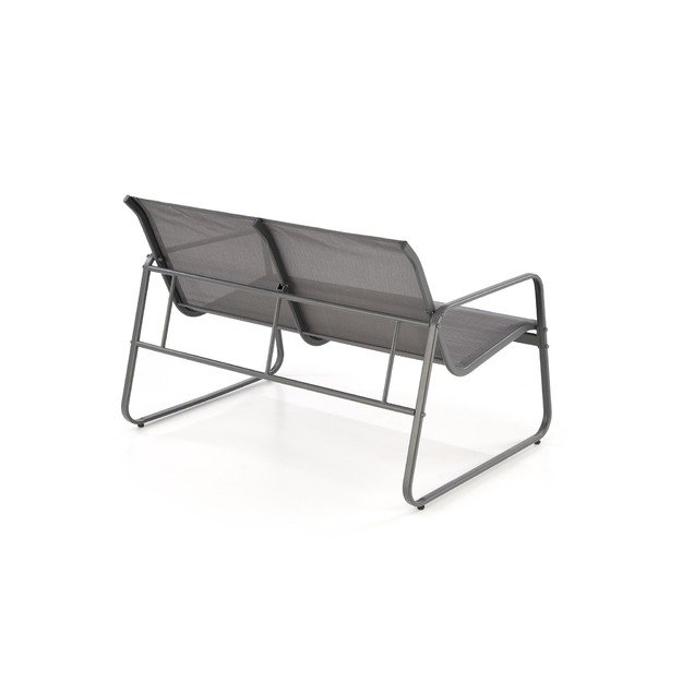 CONOR garden set (sofa + 2 chairs + coffee table), dark grey / light grey 37