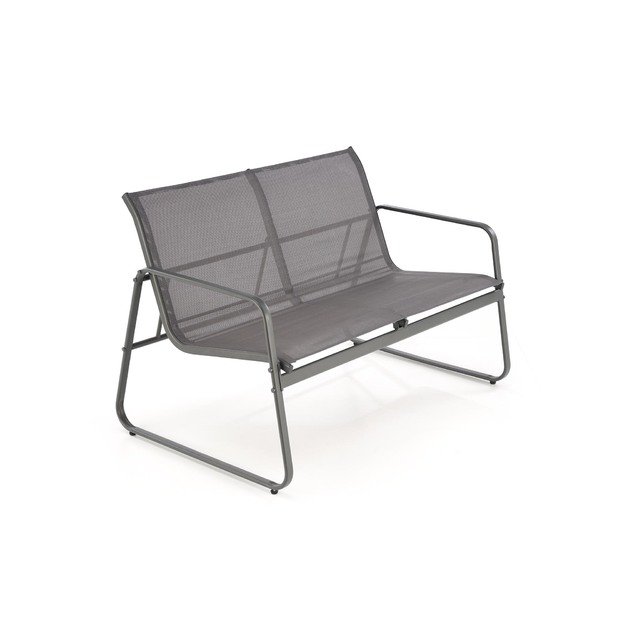 CONOR garden set (sofa + 2 chairs + coffee table), dark grey / light grey 31