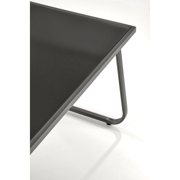 CONOR garden set (sofa + 2 chairs + coffee table), dark grey / light grey 26