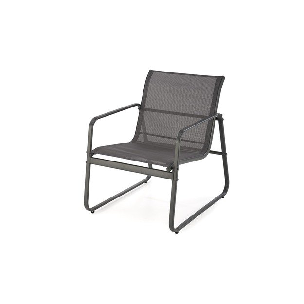 CONOR garden set (sofa + 2 chairs + coffee table), dark grey / light grey 44