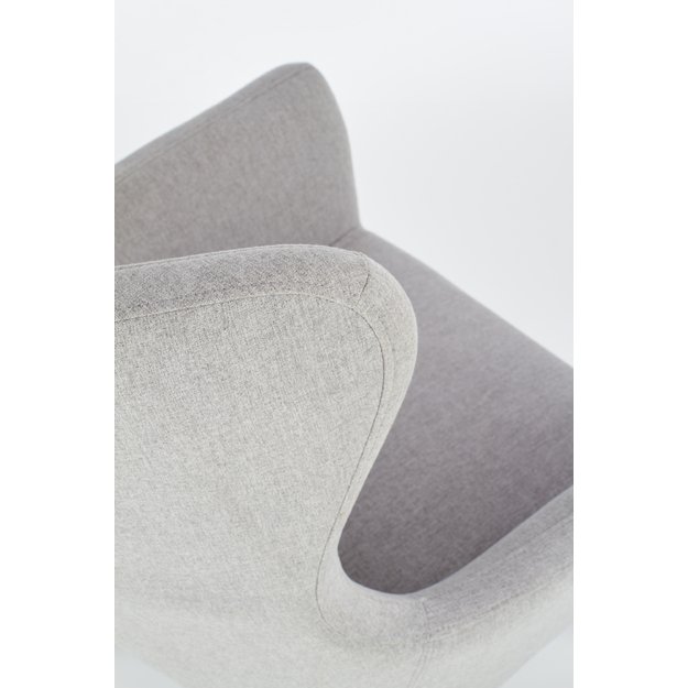 COTTO leisure chair, color: light grey 7