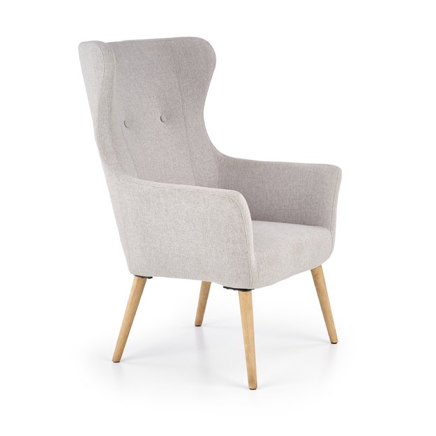 COTTO leisure chair, color: light grey