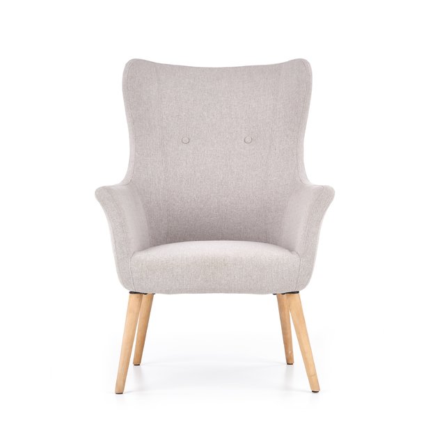 COTTO leisure chair, color: light grey 8