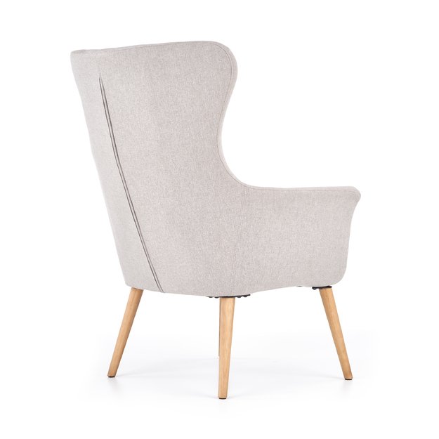 COTTO leisure chair, color: light grey 3
