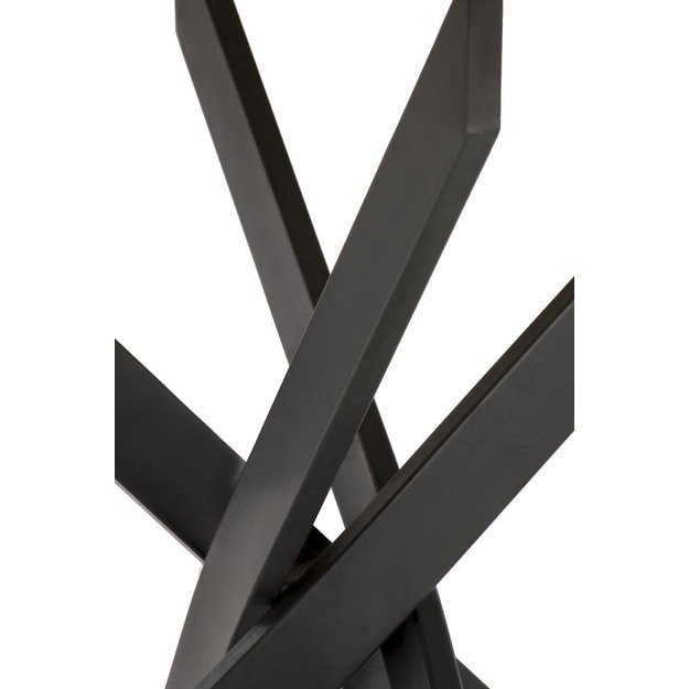 EDGAR table, top - golden oak, legs - black 20