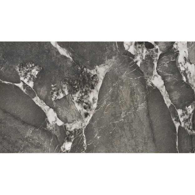 FELIX extension table, grey marble / black 18