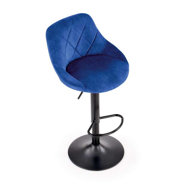 H101 bar stool dark blue 6