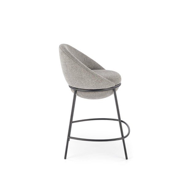 H118 bar stool, grey 6