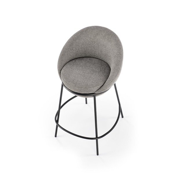 H118 bar stool, grey 13