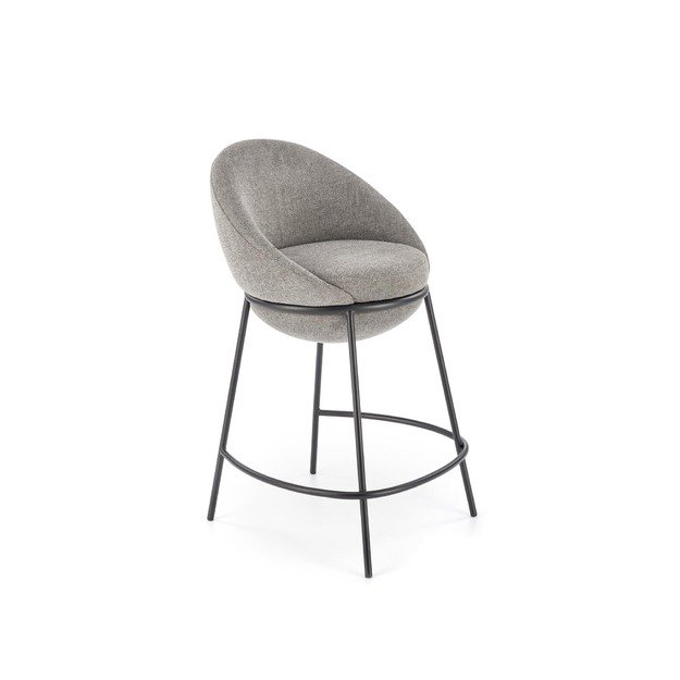 H118 bar stool, grey 7