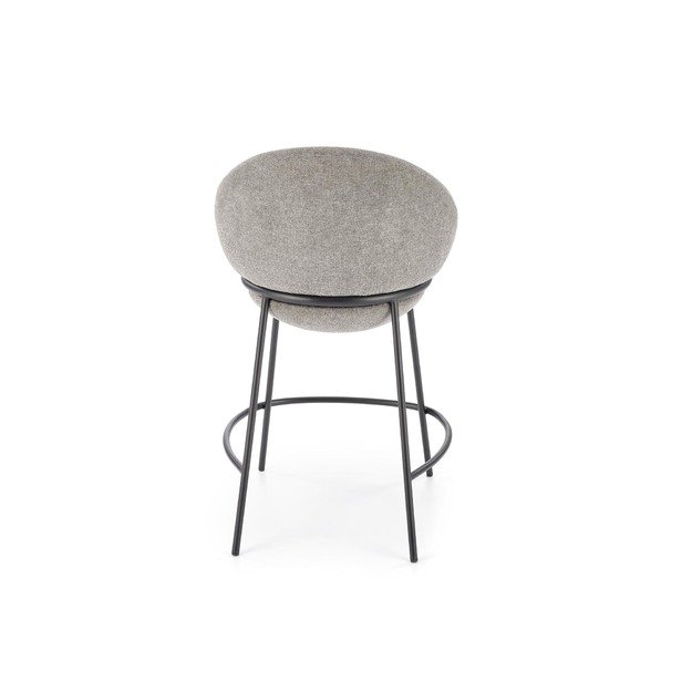 H118 bar stool, grey 1