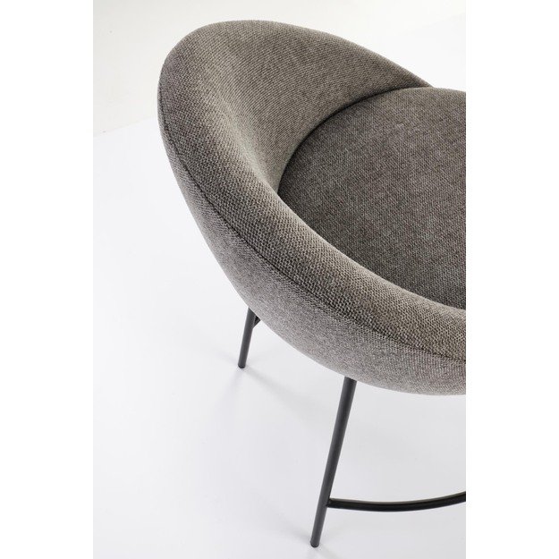 H118 bar stool, grey 2