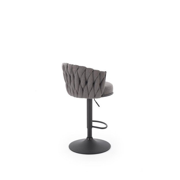 H125 bar stool, black / grey 5