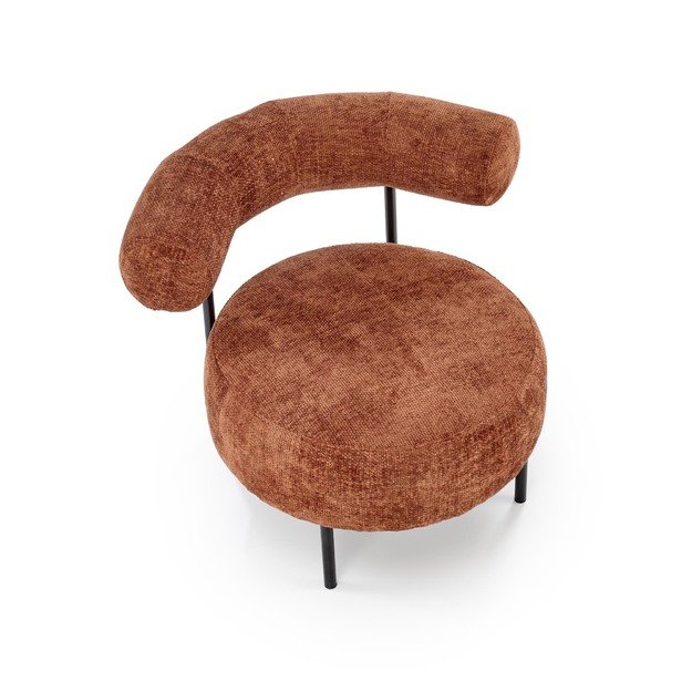 HAZARD leisure chair, cinnamon