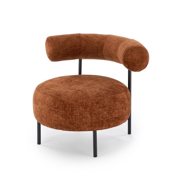 HAZARD leisure chair, cinnamon