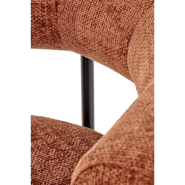 HAZARD leisure chair, cinnamon