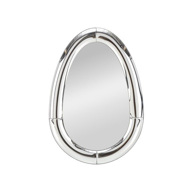 IVORY hanging mirror, silver 1