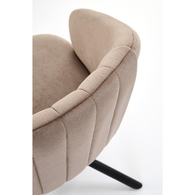 K533 chair, black / cappucino 8