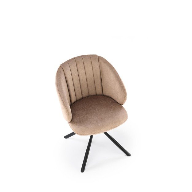K533 chair, black / cappucino 11