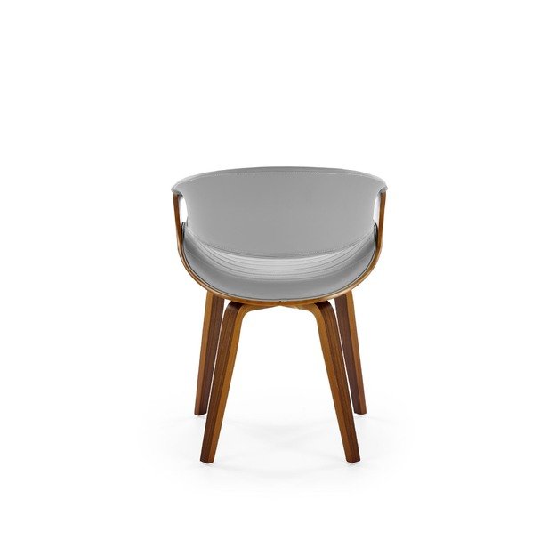 K544 chair, grey / walnut 1