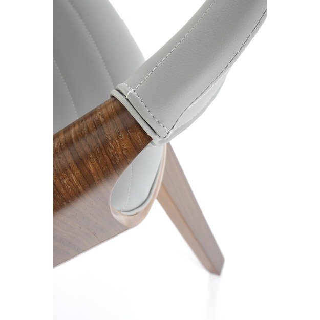 K544 chair, grey / walnut 8