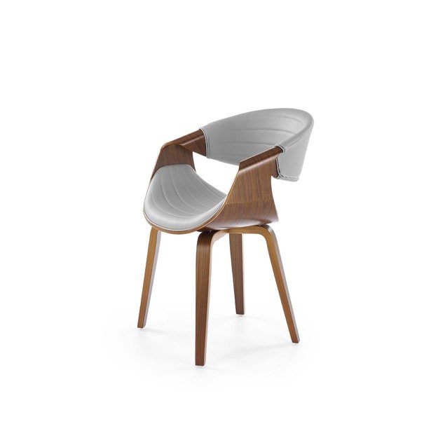 K544 chair, grey / walnut 14