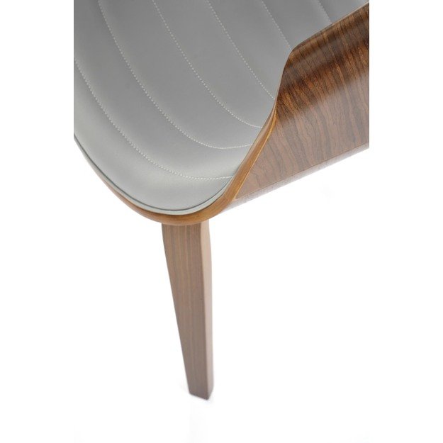 K544 chair, grey / walnut 17