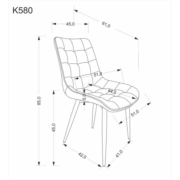 K580 chair, black 2