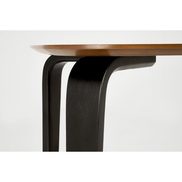 PEDRO table walnut / black 27