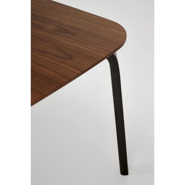 PEDRO table walnut / black 12