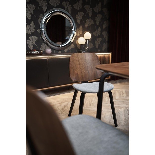 PEDRO table walnut / black 9