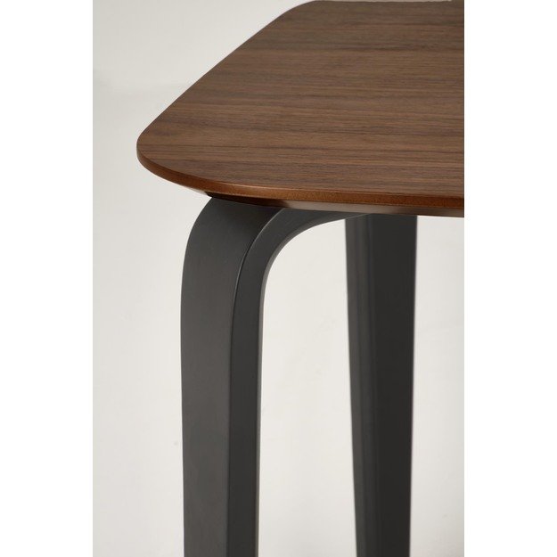 PEDRO table walnut / black 25
