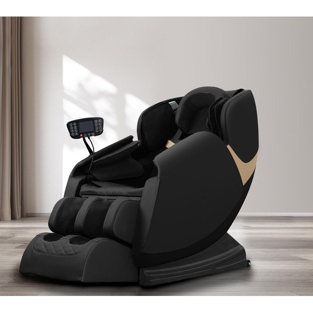 SOLARIA massage chair / heating function / colors: black / gold 21