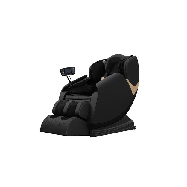 SOLARIA massage chair / heating function / colors: black / gold