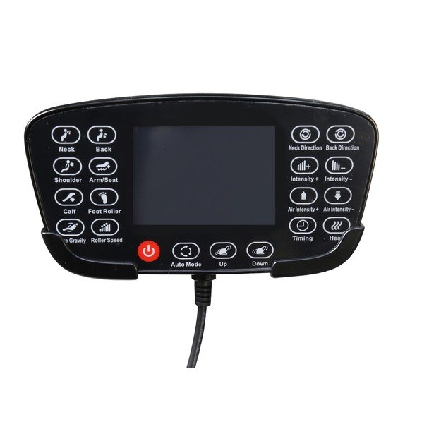 SOLARIA massage chair / heating function / colors: black / gold 7