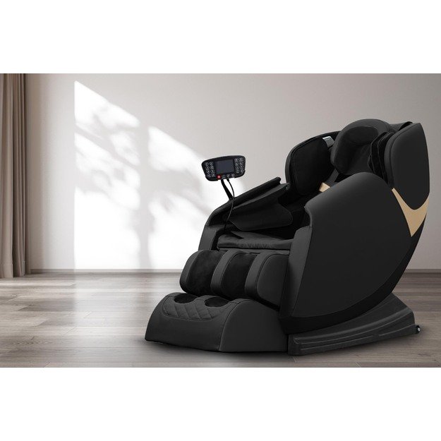 SOLARIA massage chair / heating function / colors: black / gold 5