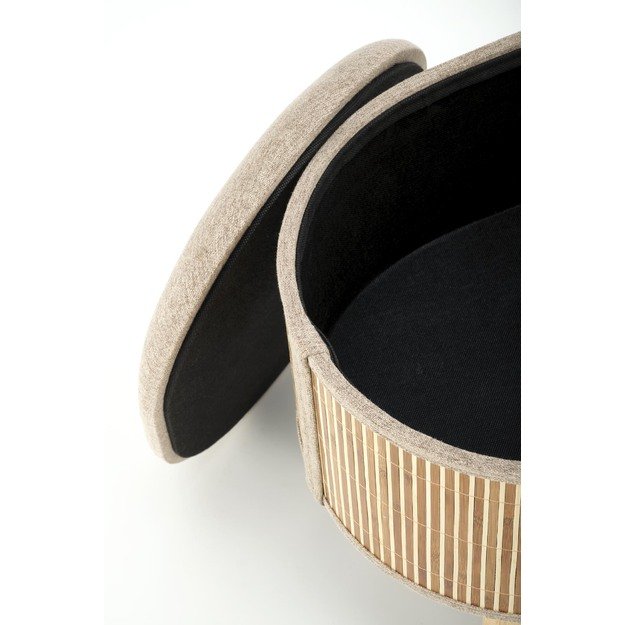 TICO set of two pouffs, beige 4