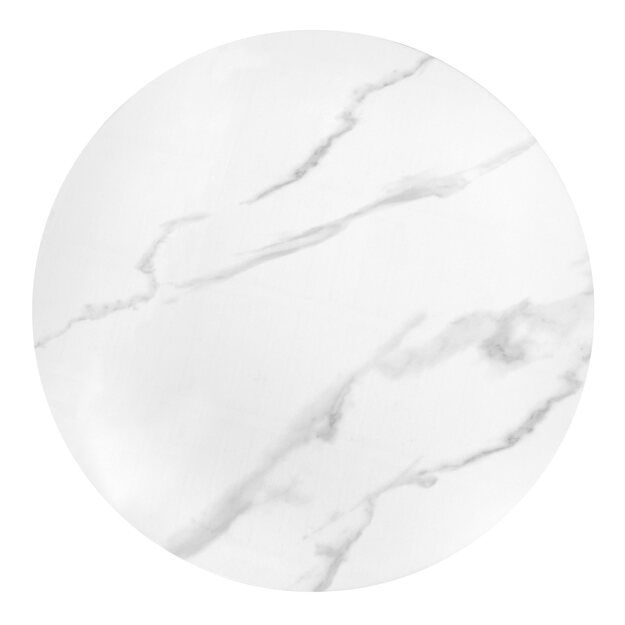 TRIBECA coffee table, white marble / gold 1