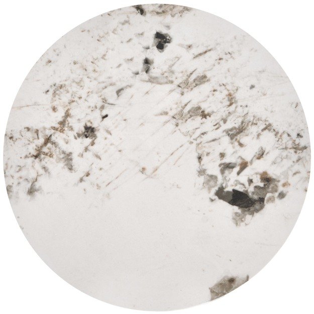 VERDE coffee table, white marble / white 1