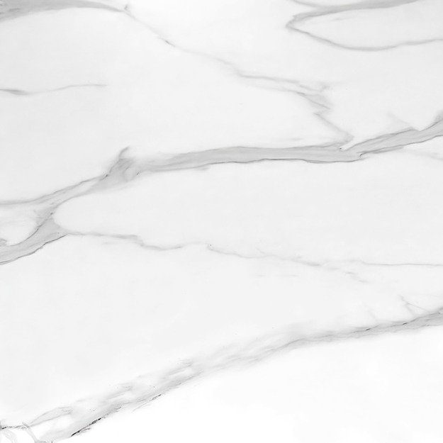 VINCENZO table white marble, leg black/gold 10
