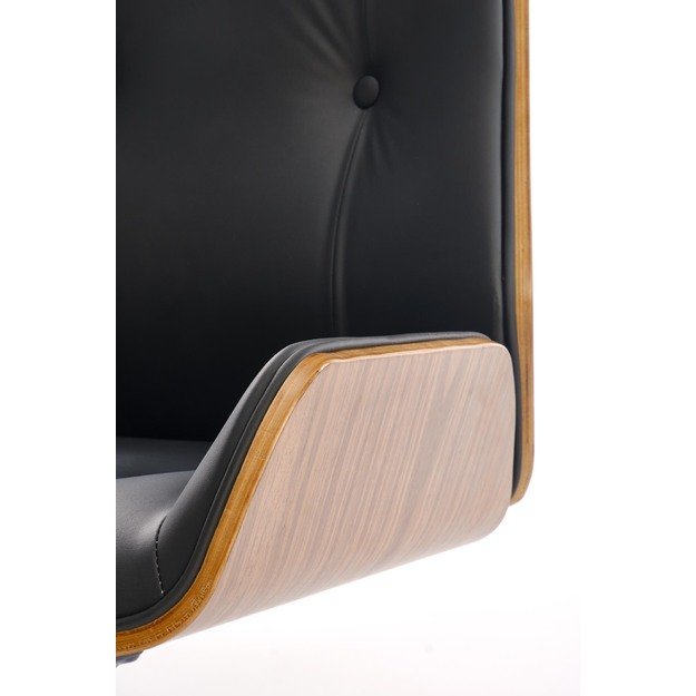 WEBSTER o.chair, walnut/black 6